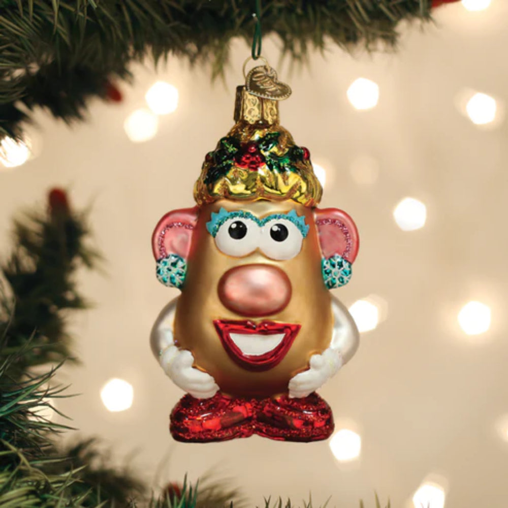 Old World Christmas Mrs.Potato Head Ornament