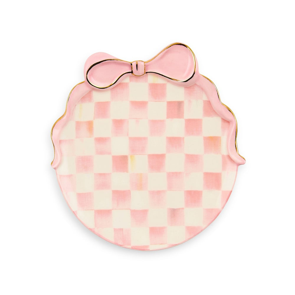 MacKenzie-Childs It's All About the Bow Trinket Dish