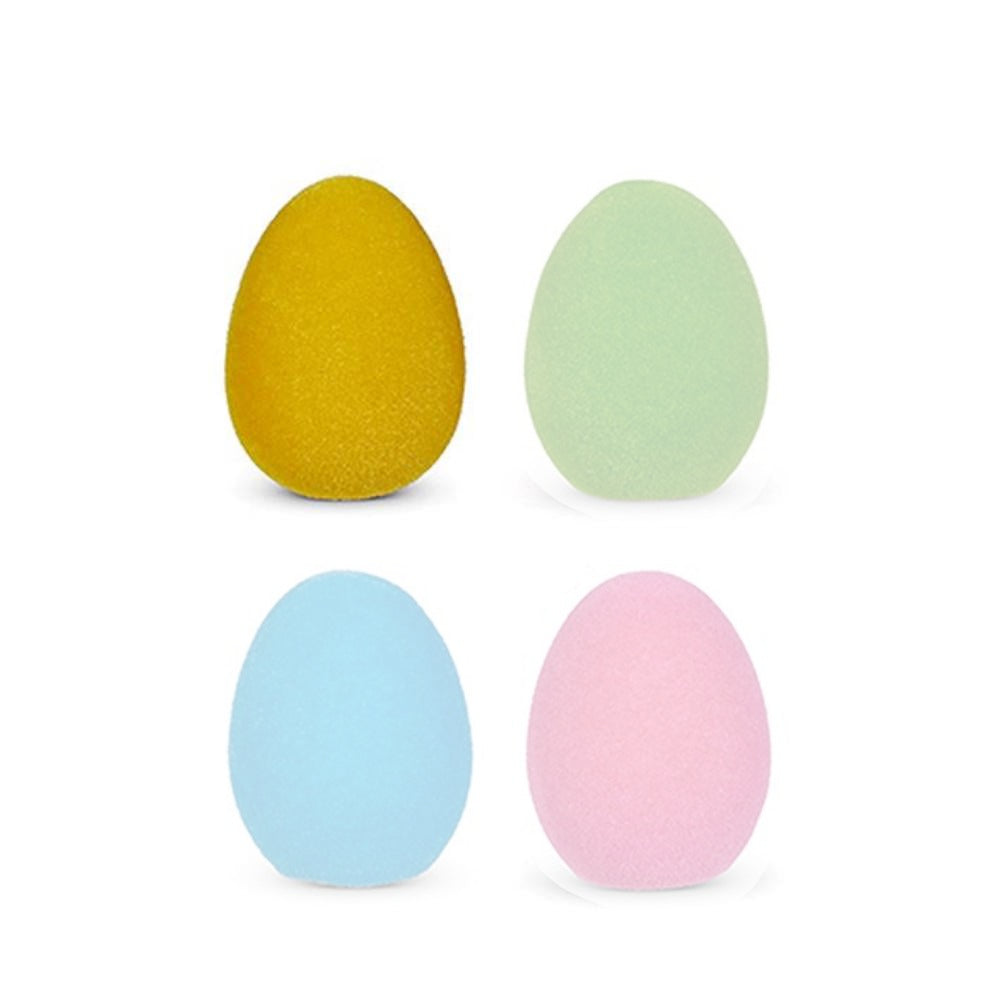 Raz Imports 5.5" Bright Flocked Egg