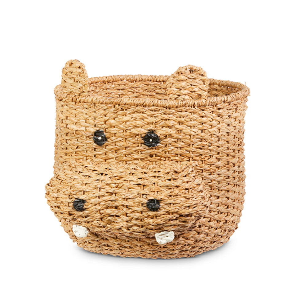 Raz Imports 16" Hippo Basket (In-Store Pick Up Only)