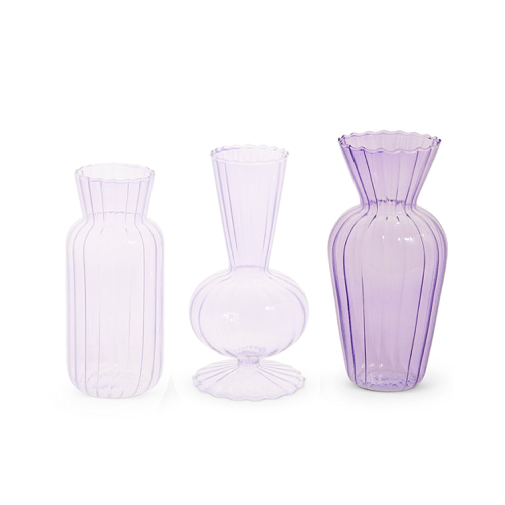 Raz Imports 6" Purple Vases