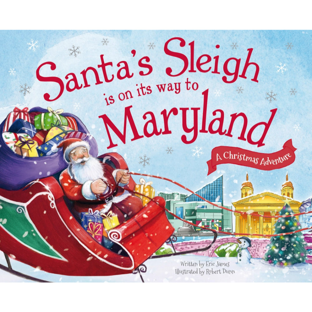 Santa's Sleigh is on it's way to Maryland Book
