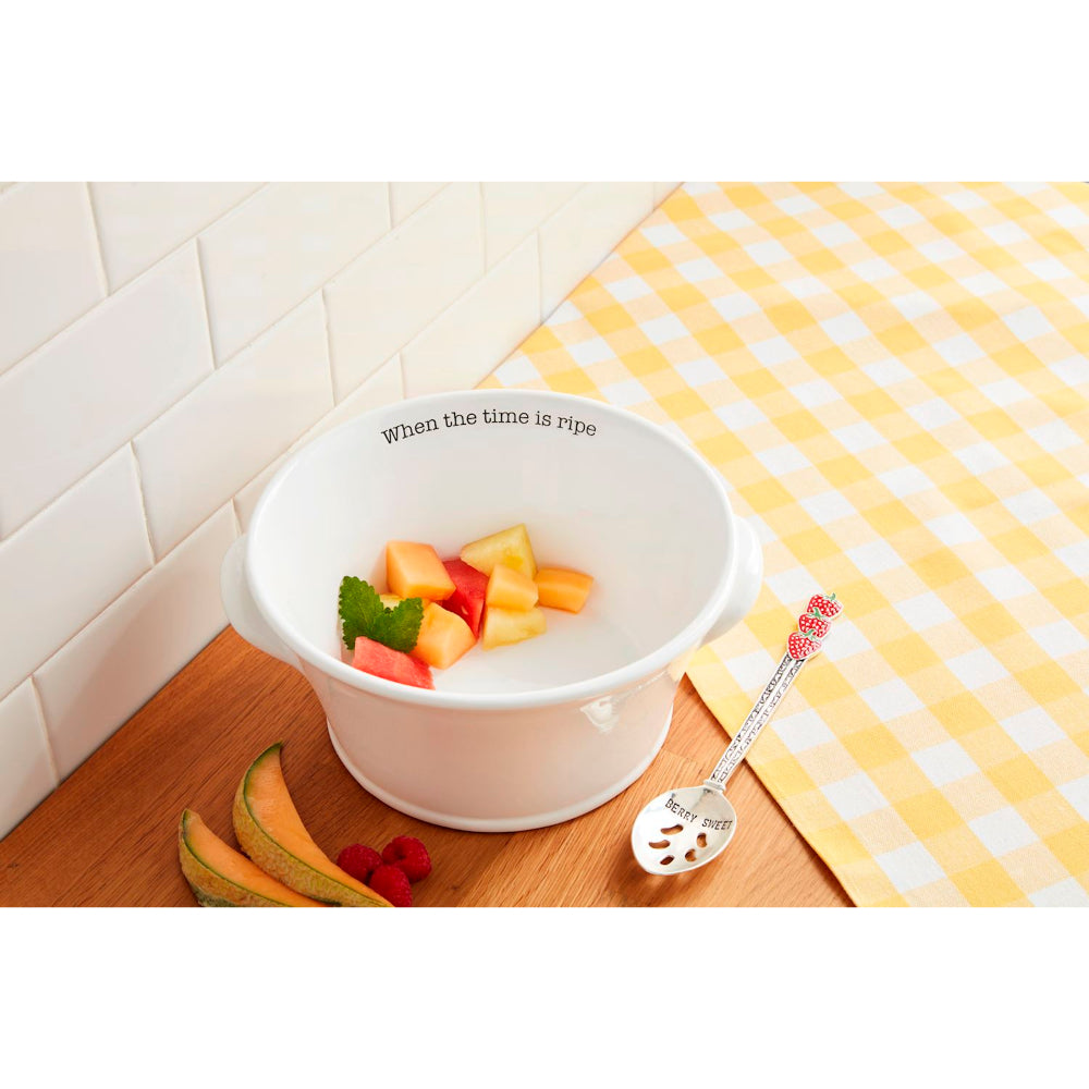 Mud Pie Time is Ripe Strawberry Bowl Set