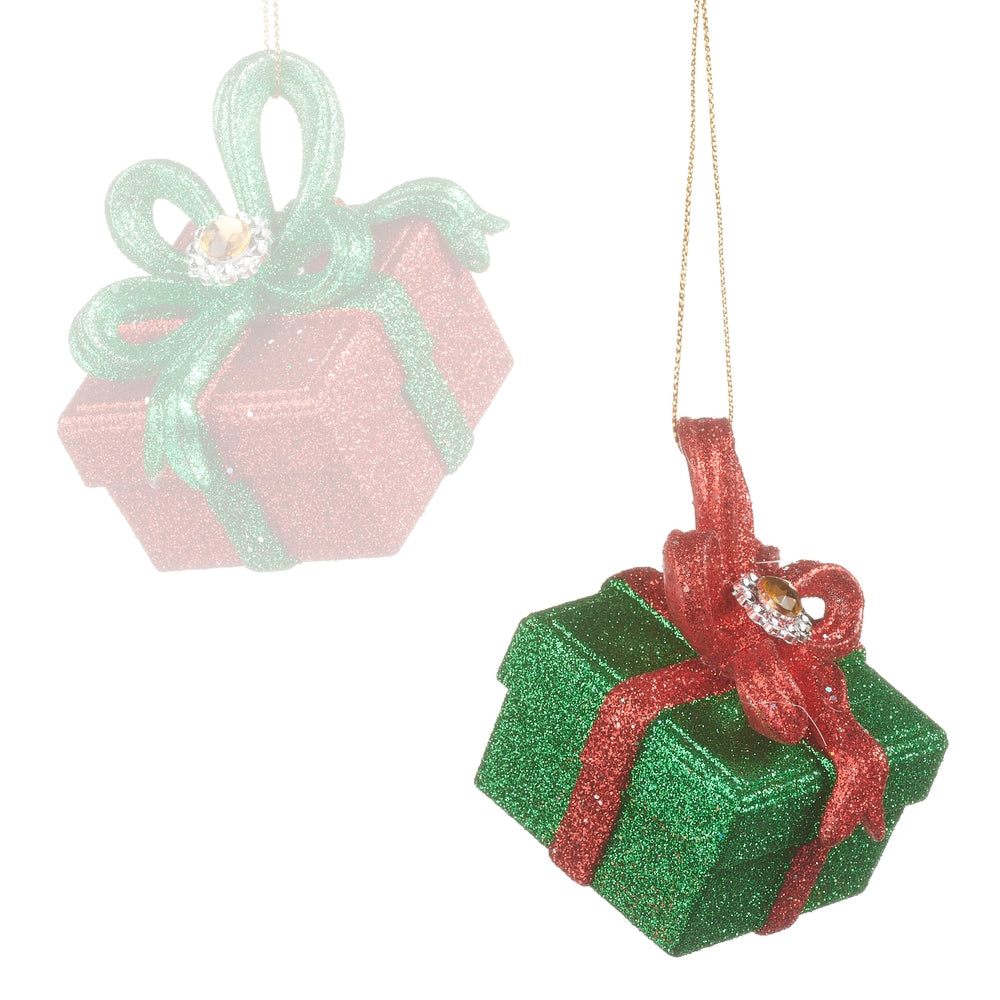 Raz Imports 2.25" Christmas Gift Ornament