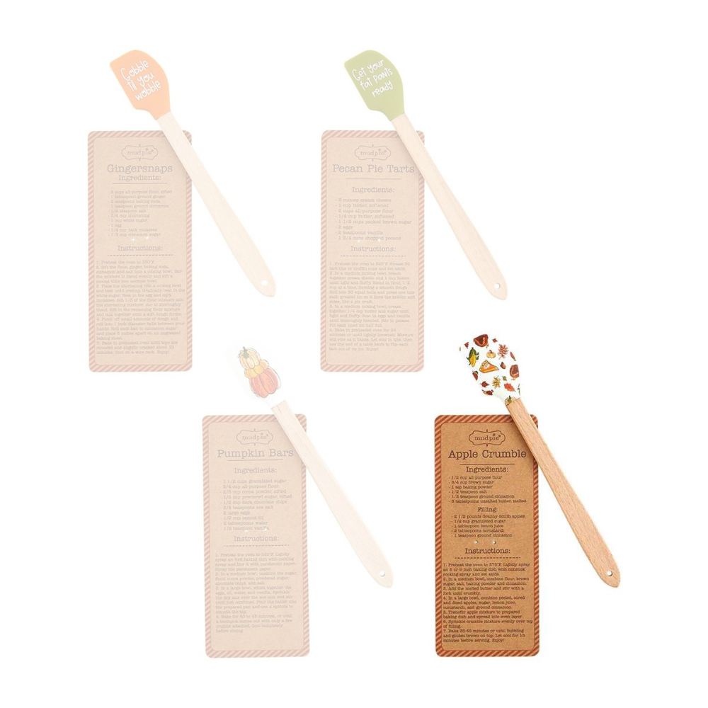 Mud Pie Fall Recipe Spatulas