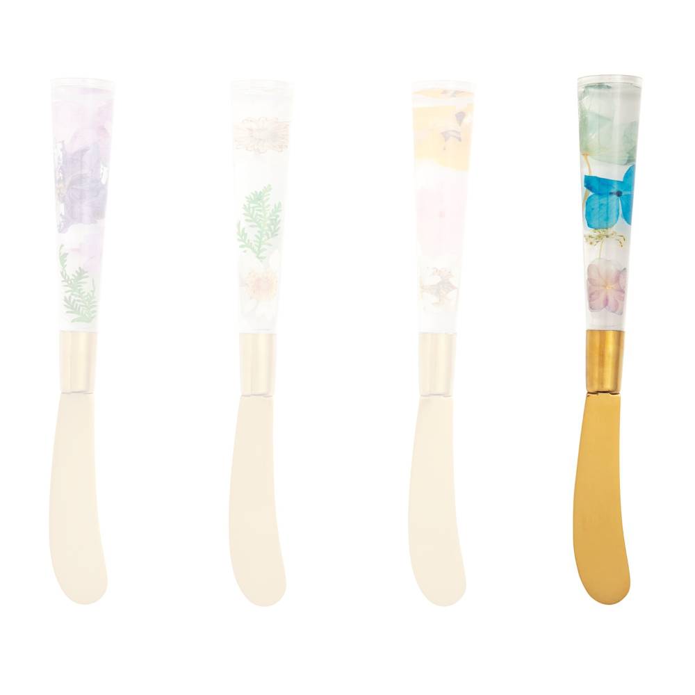 Mud Pie Pressed Flower Spreaders