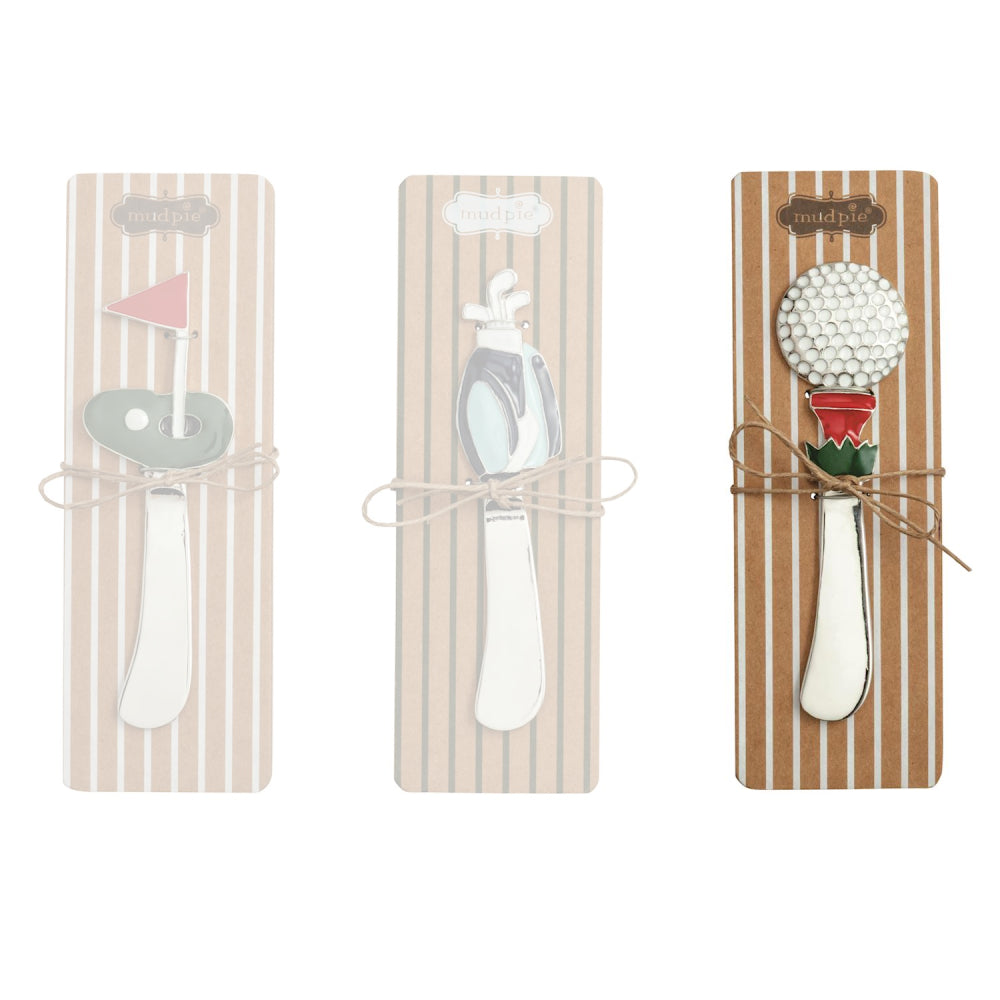 Mud Pie Enamel Golf Spreaders