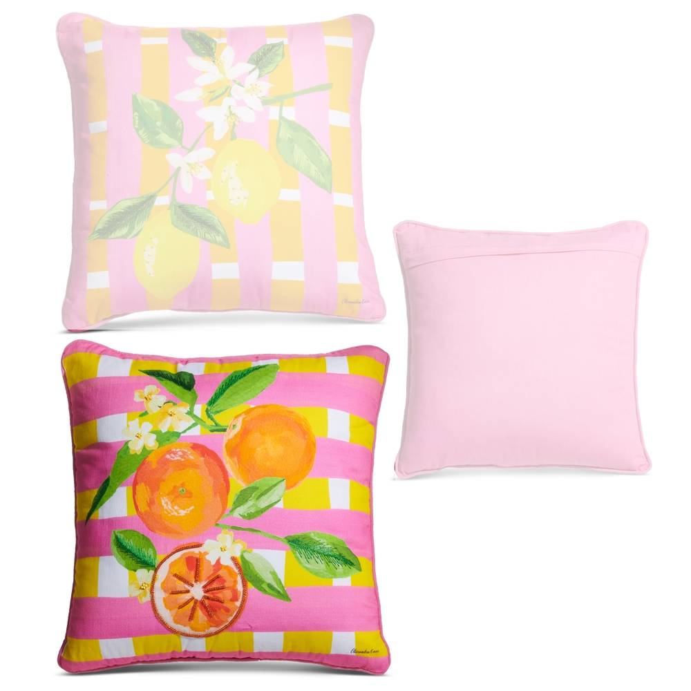 Raz Imports 18" Citrus Weave Pillow