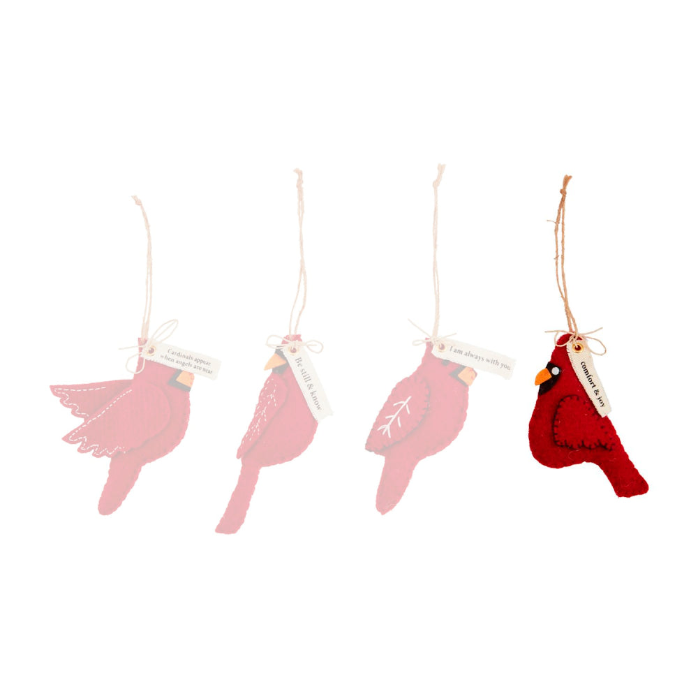 Mud Pie Cardinal Ornament