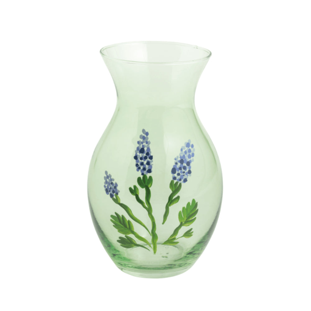 Mud Pie Glass Flower Small Vase