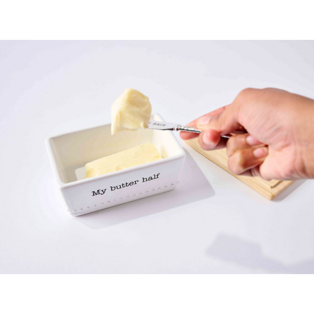 Mud Pie Butter Dish Set