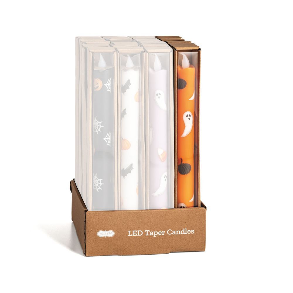Mud Pie Halloween LED Taper Candles