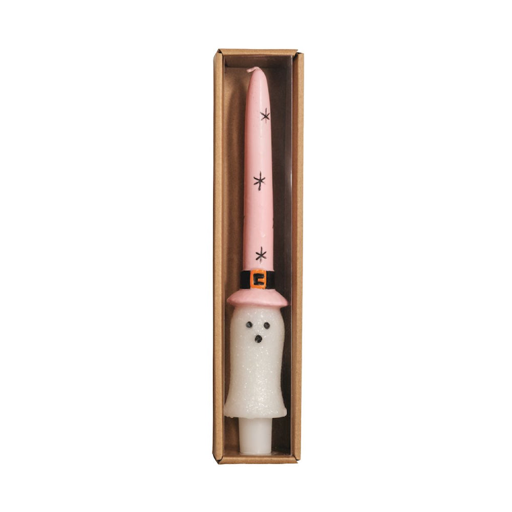 Mud Pie Halloween Glitter Taper Candles