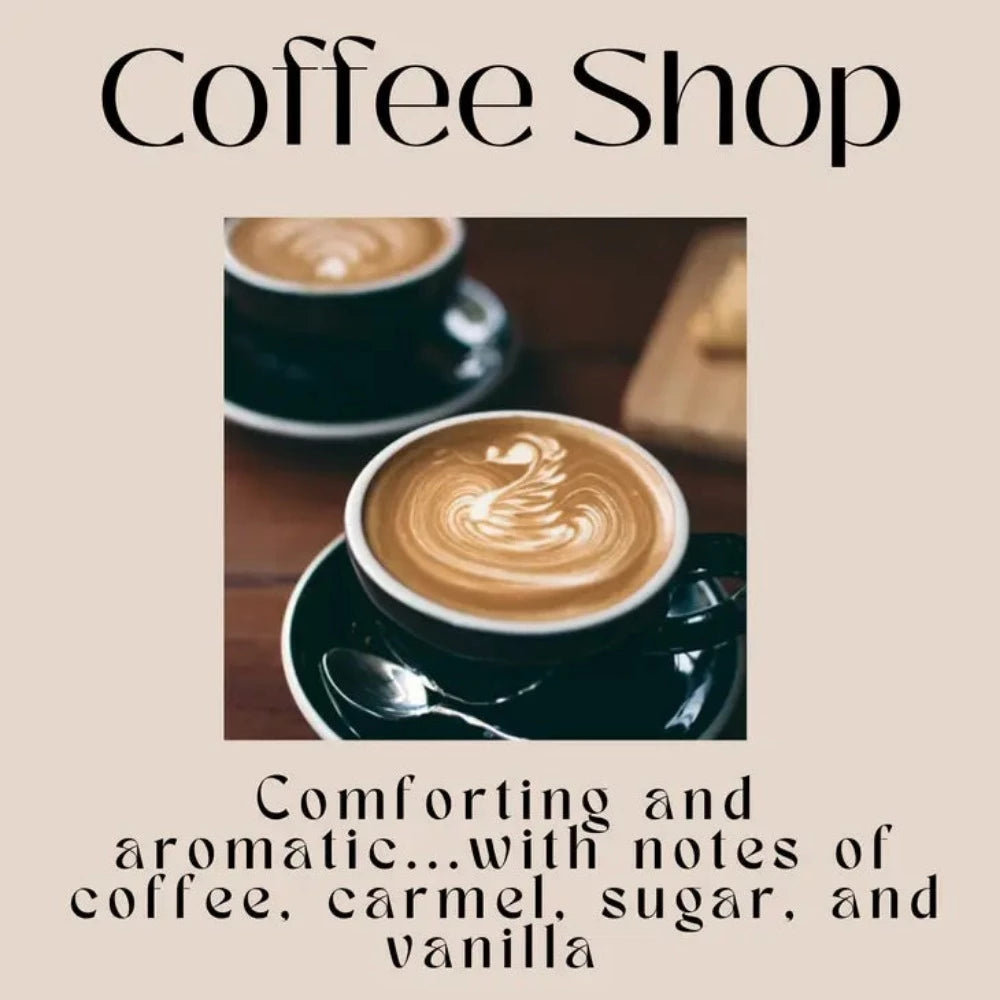 Coffee Shop Soy Wax Candle - 8 oz. Spire Jar