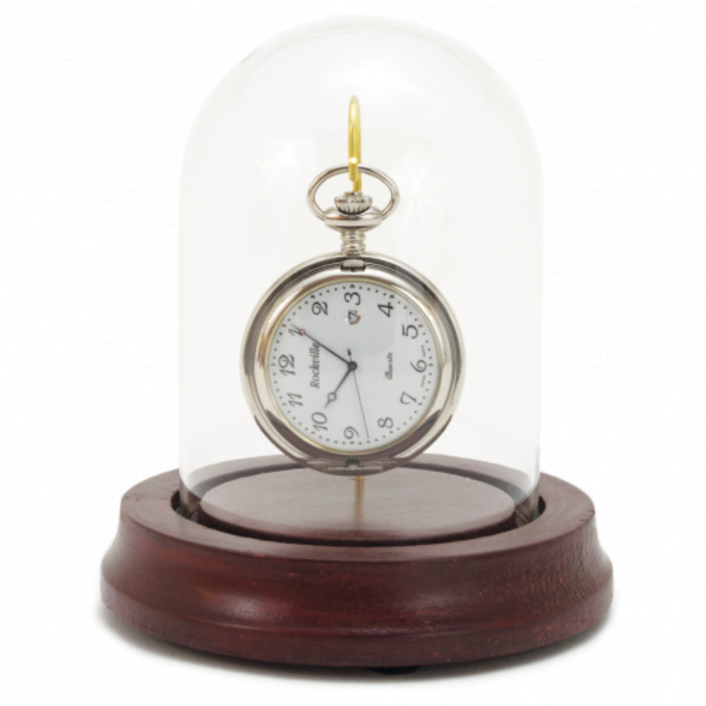 Pocket Watch Dome - Small Cherry Base