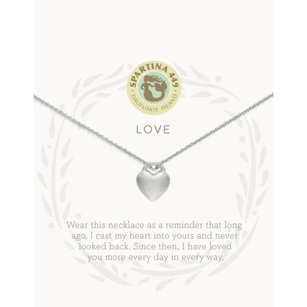 Spartina Sea La Vie Necklace Love/Heart