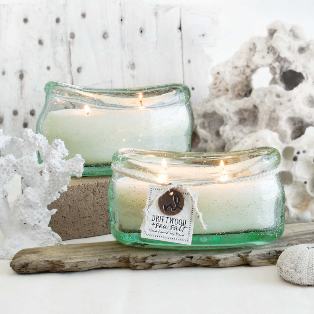 Northern Lights 14oz Windward Candle - Driftwood & Sea Salt