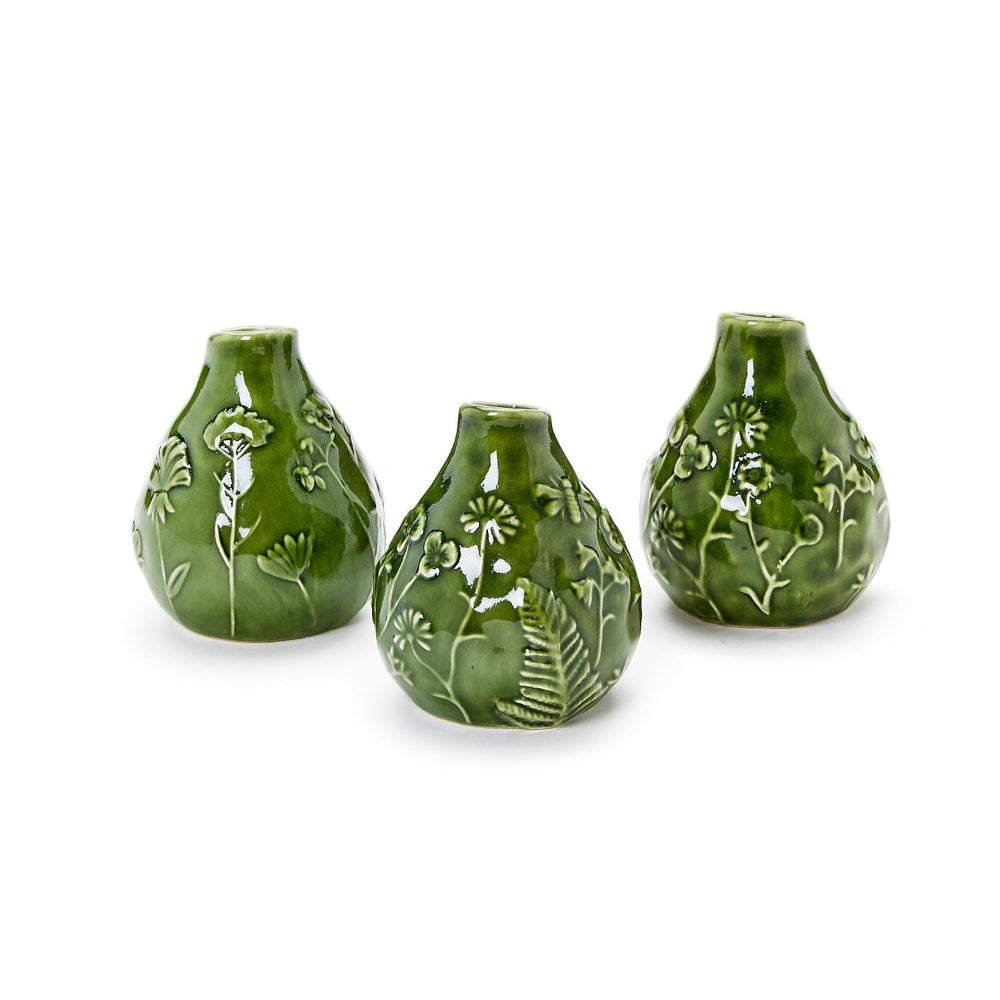 Two's Company Assorted Floral Scape Bud Vase