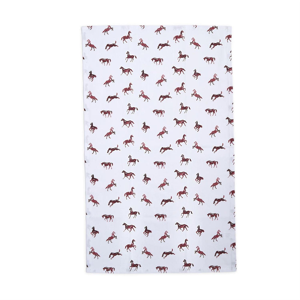 Two's Company Horse Silhouette Dish Towels - Set of 2