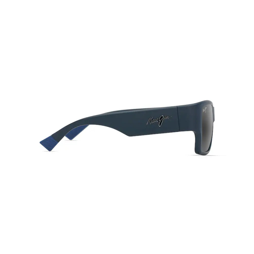 Maui Jim KA‘OLU Polarized Wrap Sunglasses - Matte Blue