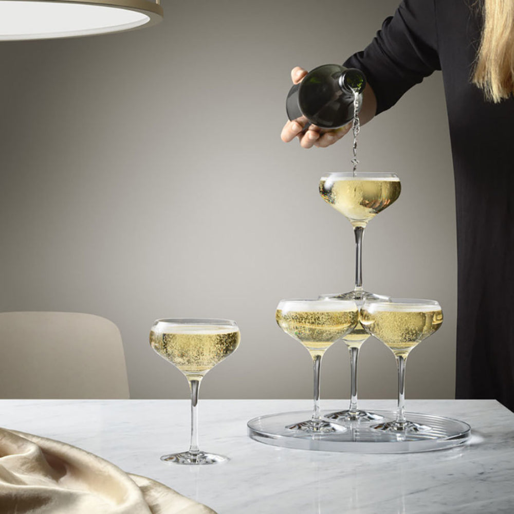 Orrefors More Coupe Glass - Set of 4