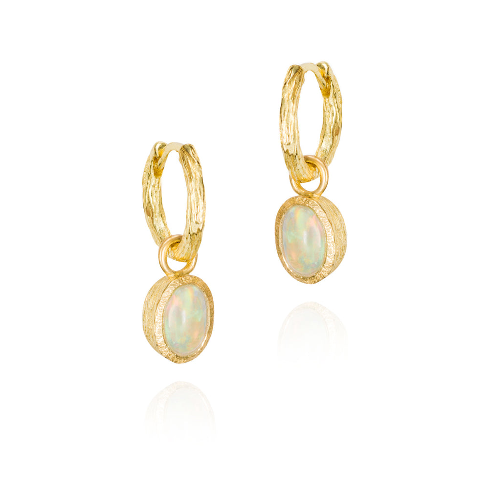 Jorge Revilla Zen Collection Opal Drop Earrings