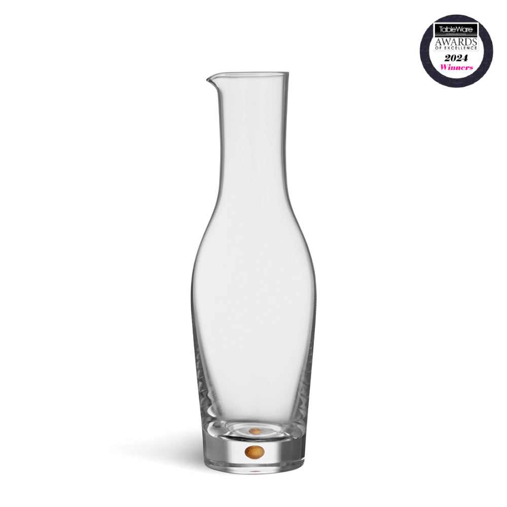 Orrefors Intermezzo Gold Carafe
