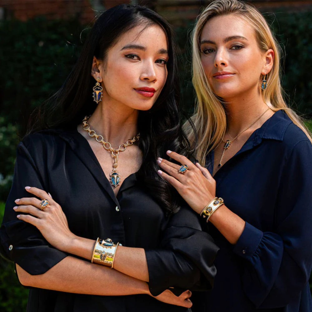 Capucine de Wulf Scarab Family Cuff