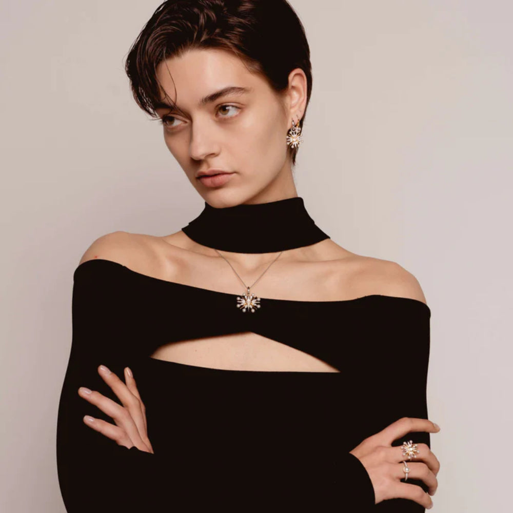 Ti Sento Star Pendant Necklace