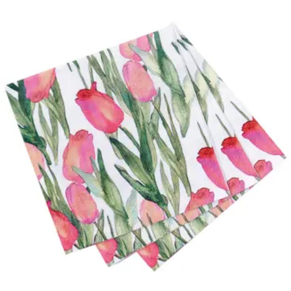 Rock Flower Paper Paper Napkins - Set of 20