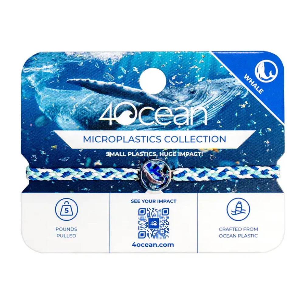 4Ocean Microplastics Bracelet - Whale