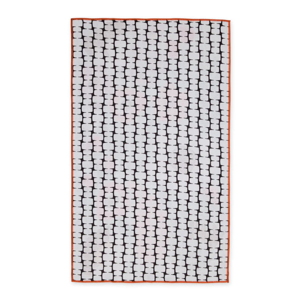 Design Imports Bright Blooms Printed Microfiber Dishtowel