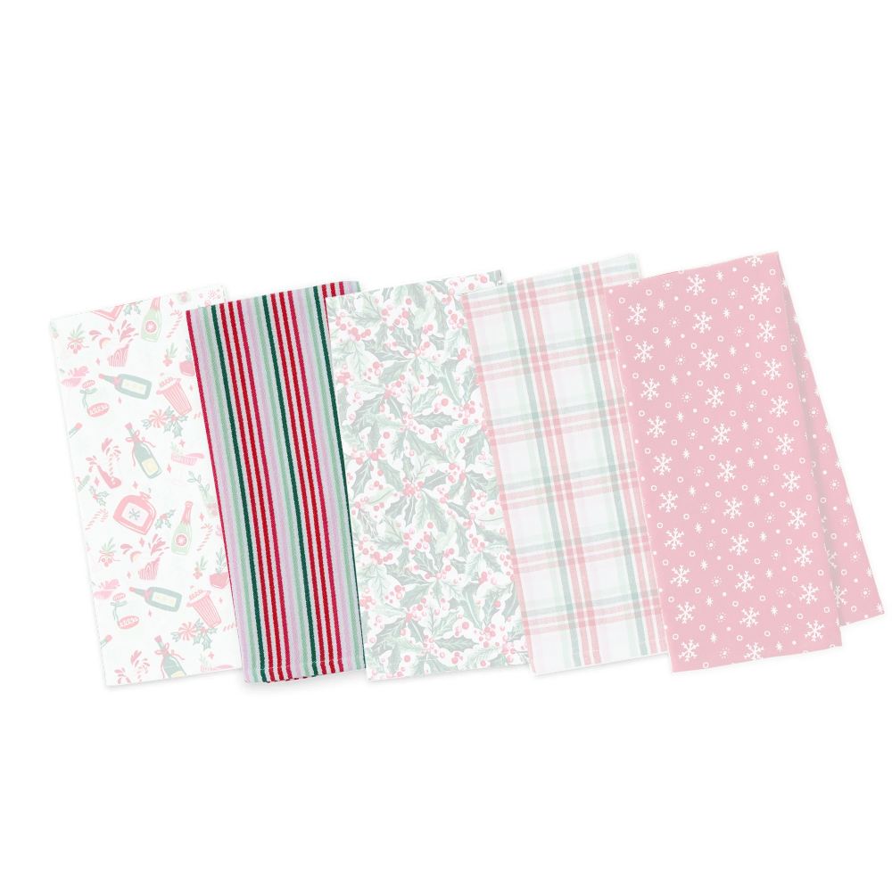 Design Imports Holiday Spirit Dishtowels