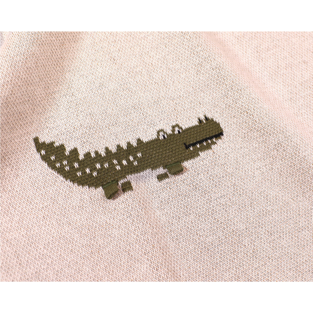 Viverano Organics Savannah-Organic 3D Jacquard Sweater Knit Baby Blanket