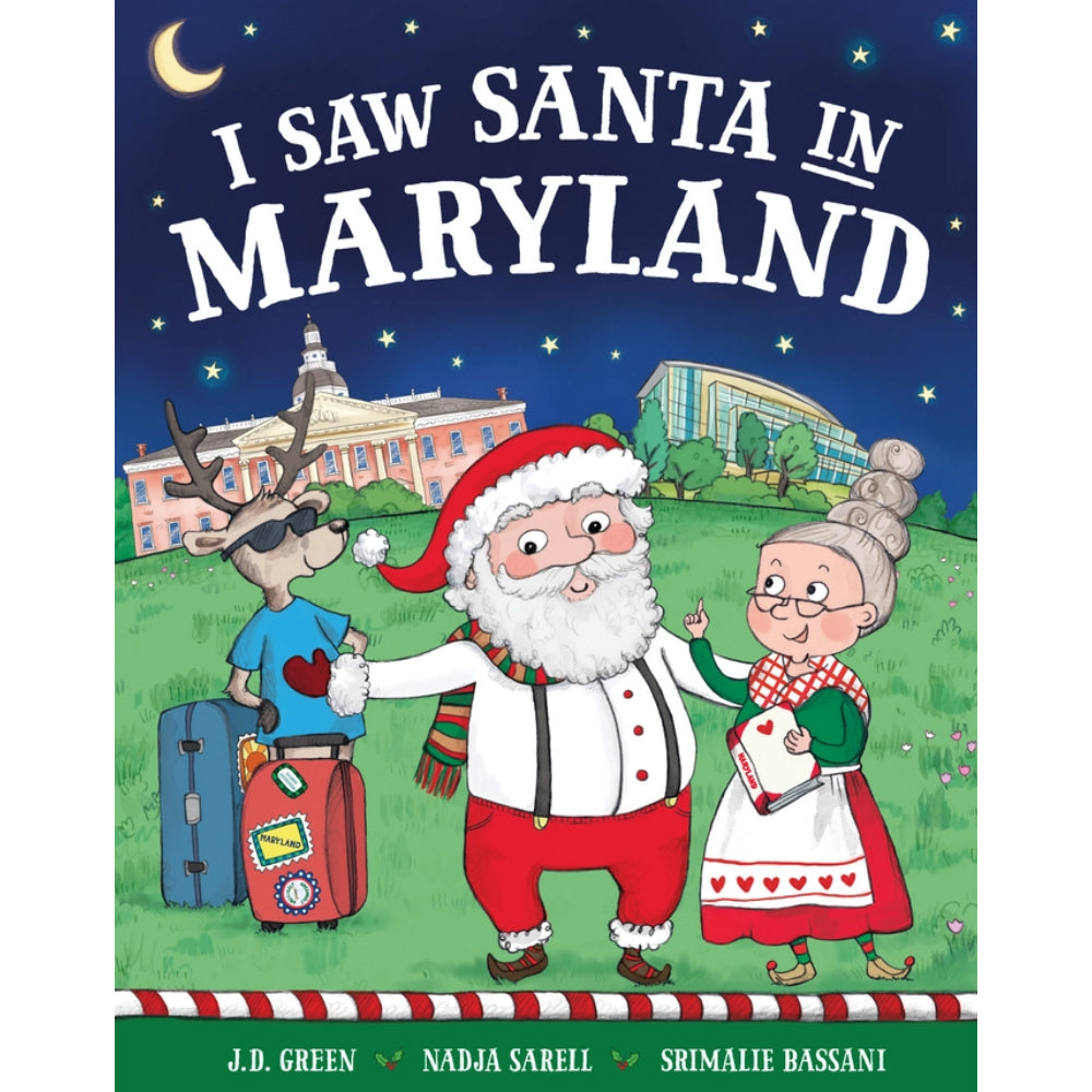I Saw Santa in Maryland Book