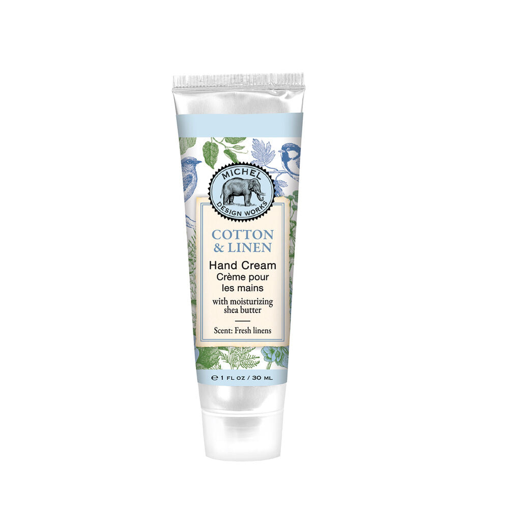 Michel Design Works Cotton & Linen 1 oz. Hand Cream