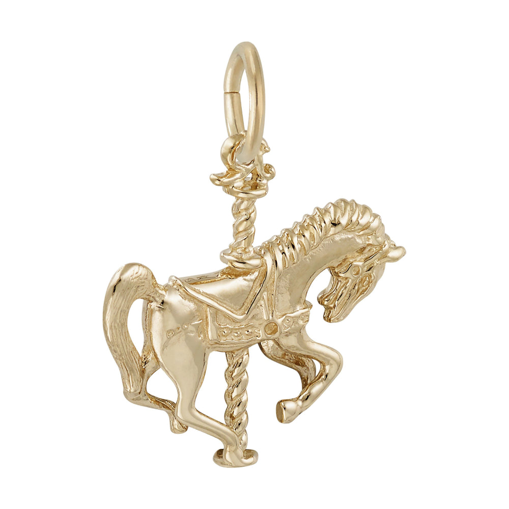 8290 Carousel Horse Charm