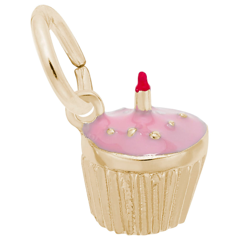 RQC 8452 Cupcake with Candle Charm