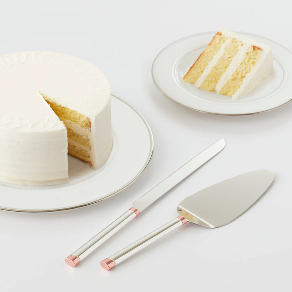 Kate Spade Rosy Glow 2-Piece Dessert Set