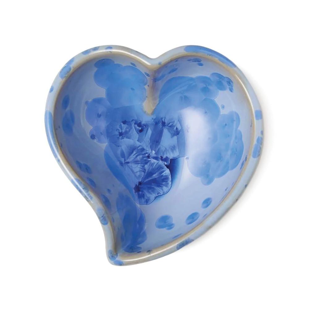 Simon Pearce Crystalline Twist Heart Bowl