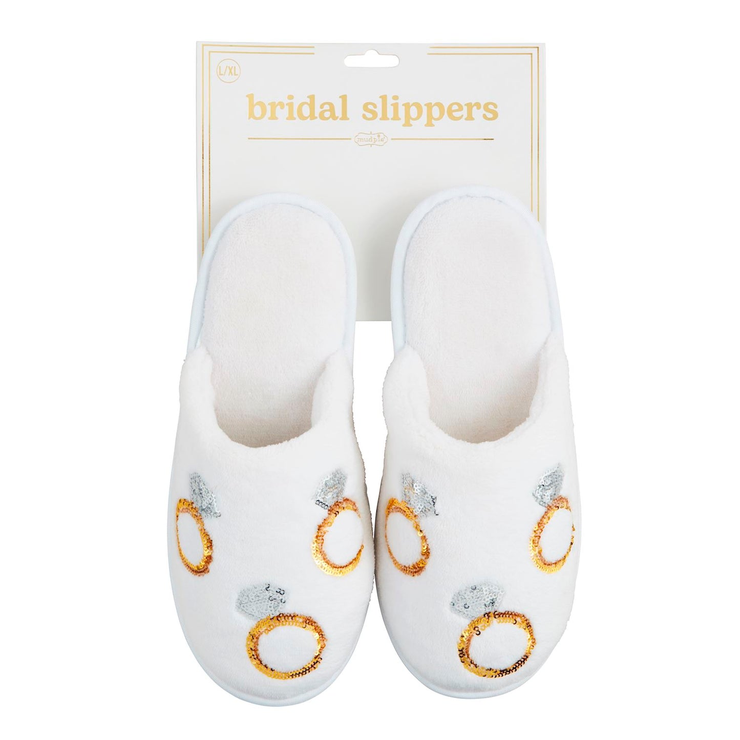 Mud Pie Bride Slippers