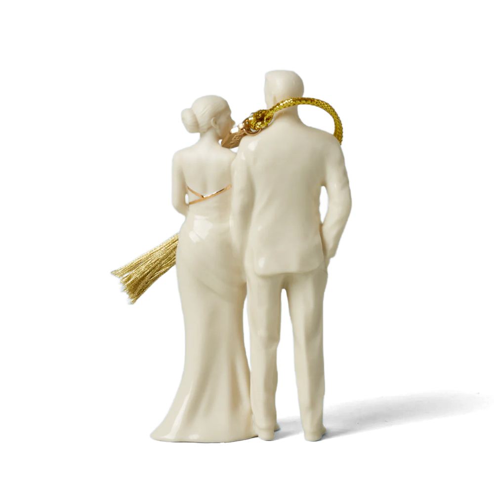 Lenox 2025 Bride & Groom Ornament