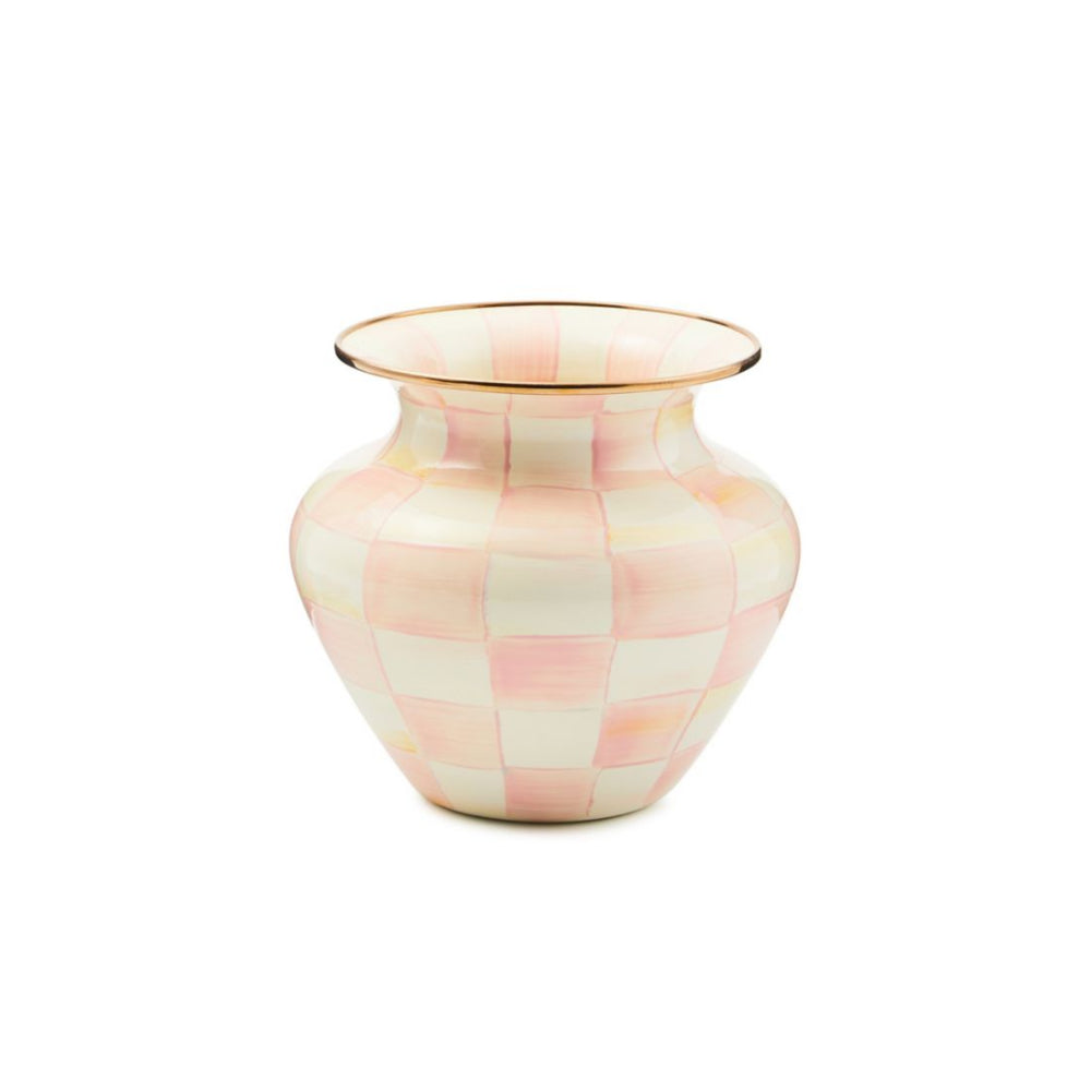 Mackenzie-Childs Rosy Check Large Vase – Smyth Jewelers
