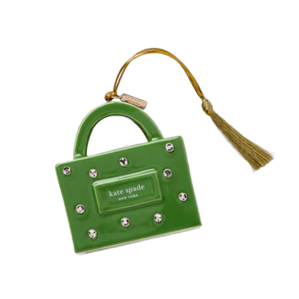 Kate Spade Be Jolly Sam Bag Ornament