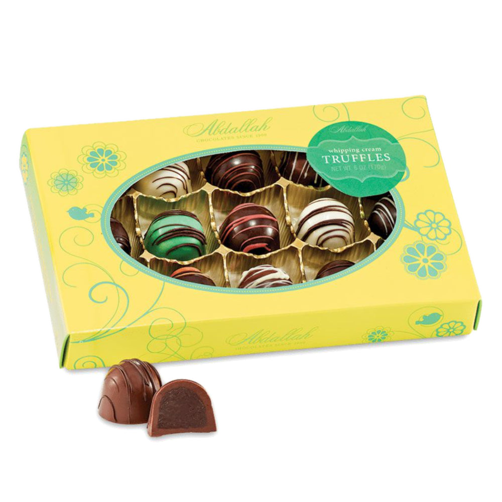 Abdallah Candies 6 oz Box of Assorted Miniature Spring Truffles