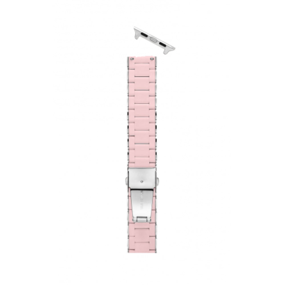 Michele Barely Pink Silicone-Wrapped Band for Apple Watch®