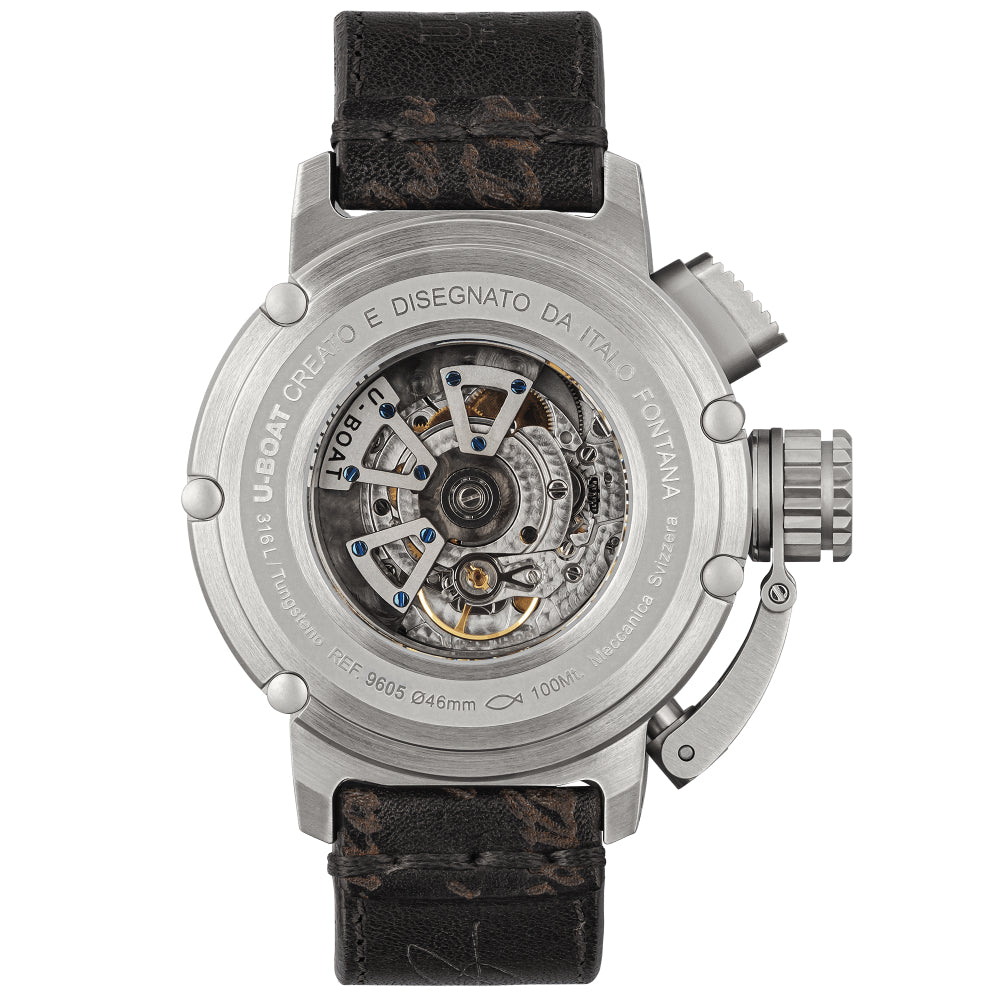 U-Boat Chimera 46mm Nero Tungsten Automatic Limited Edition Watch