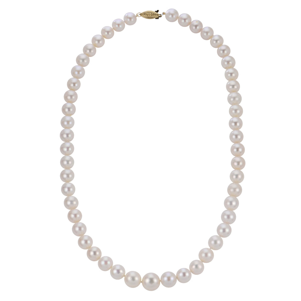 14k Yellow Gold Freshwater Pearl Necklace