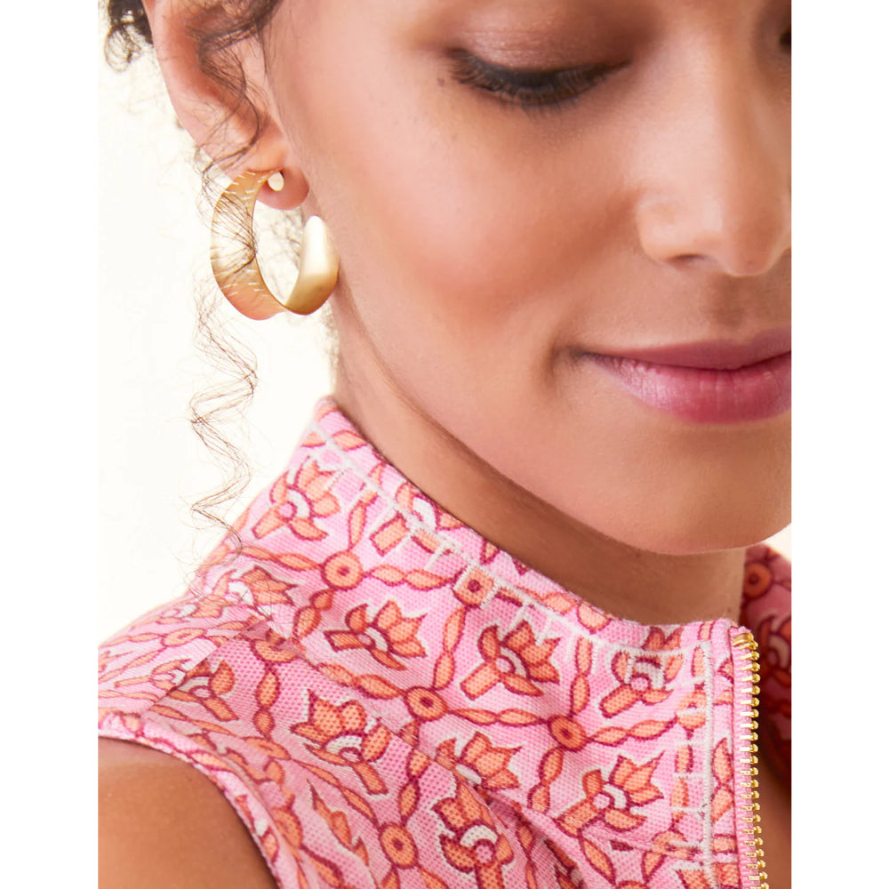 Spartina Queenie Midi Hoop Earrings