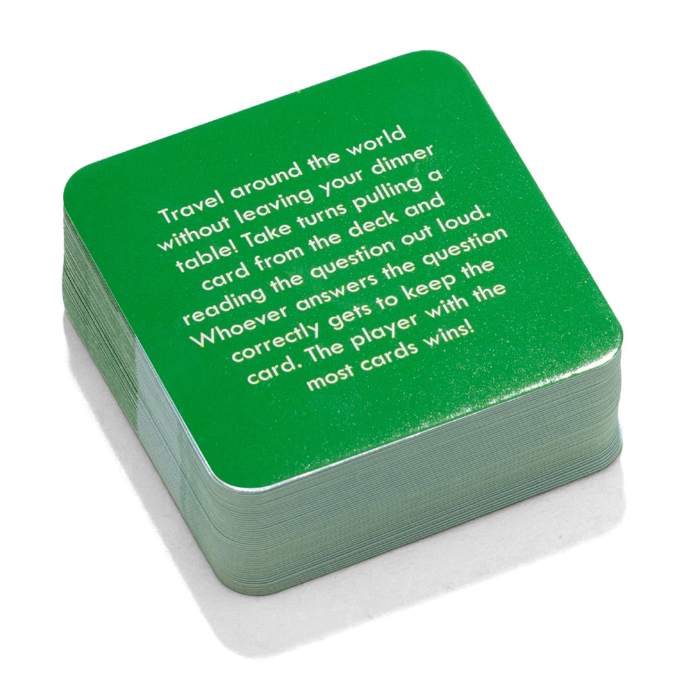 After Dinner Amusements: Travel Trivia Game